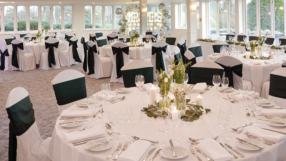 Surrey wedding venue: Kingswood Golf and Country Club.