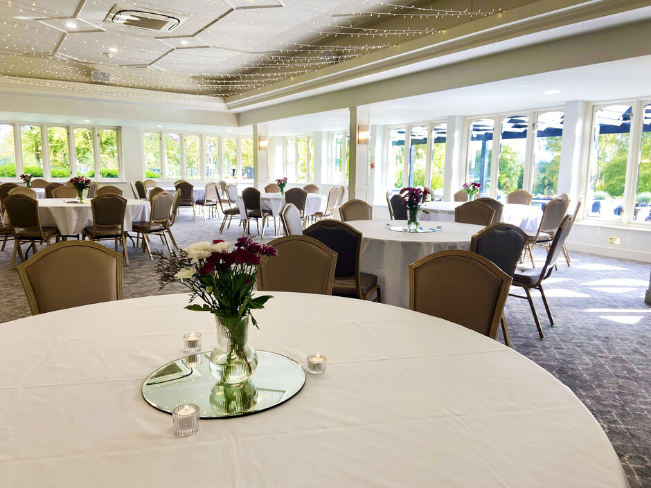 Dining room with private bar